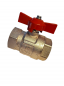 Preview: Messing Kugelhahn - Typ Ideal - IGxIG (2 Zoll x 2 Zoll) - PN25